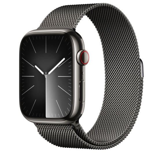 New Model Series 9 Smartwatch with Stainless Milanese Loop