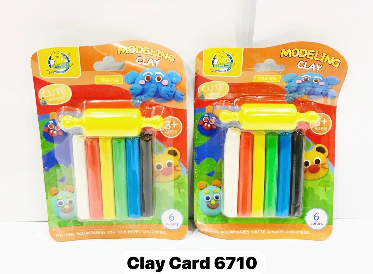 Clay Card with Clay Roller