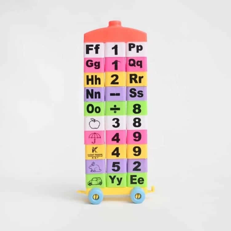 Kid’s Alphabet & Numeric Building Blocks Toys