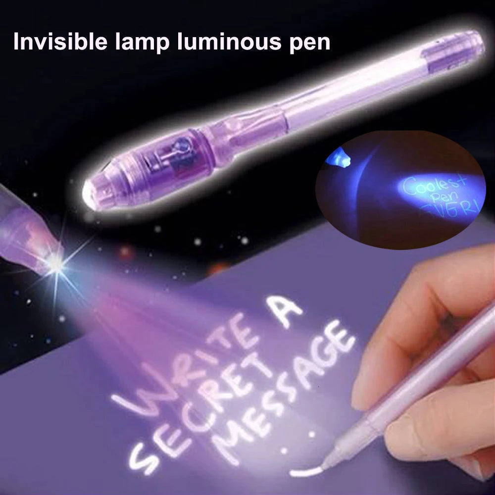 Writing Secret With Invisible Ink Pen