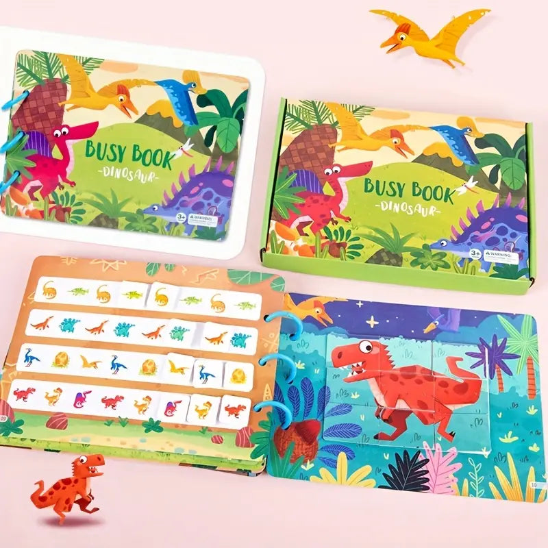 Engage Your Child's Imagination With This Montessori Busy Book Set - Busy Book Farm Themed Learning Toys!